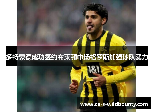多特蒙德成功签约布莱顿中场格罗斯加强球队实力 多特蒙德成功签约布莱顿中场格罗斯加强球队实力